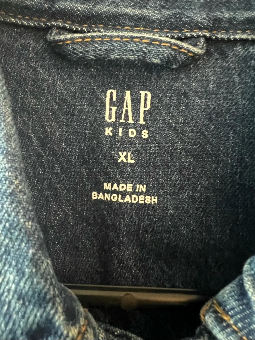 GAP Girls Indigo Denim Jacket
